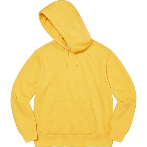 Supreme®/The North Face® Pigment Printed Hooded Sweatshirt - Supreme