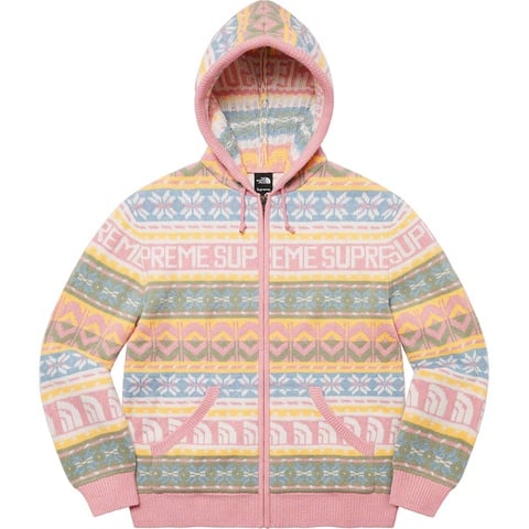 Supreme®/The North Face® Zip Up Hooded Sweater - Supreme