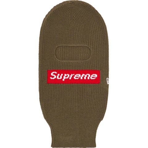 Supreme New Era® Box Logo Balaclava - Olive