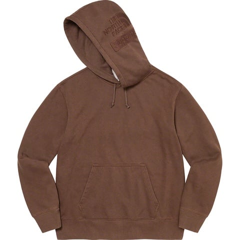 Supreme®/The North Face® Pigment Printed Hooded Sweatshirt - Supreme