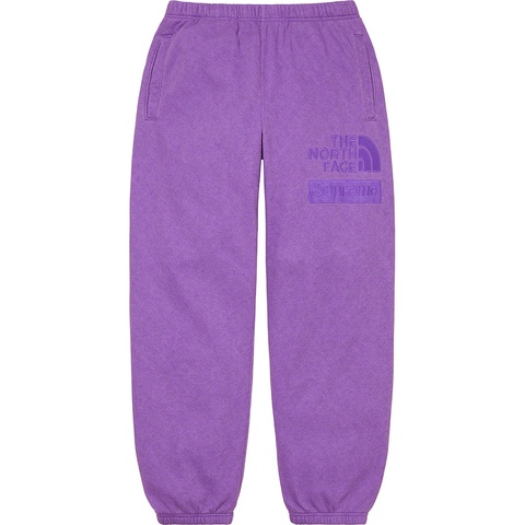 Supreme Supreme®/The North Face® Pigment Printed Sweatpant - Purple
