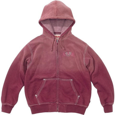Supreme®/True Religion® Zip Up Hooded Sweatshirt - Supreme
