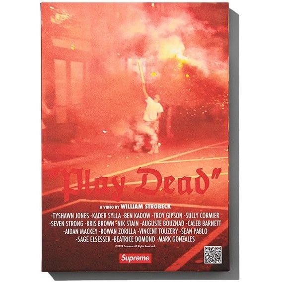 Supreme "Play Dead" Book (FW22) - $28