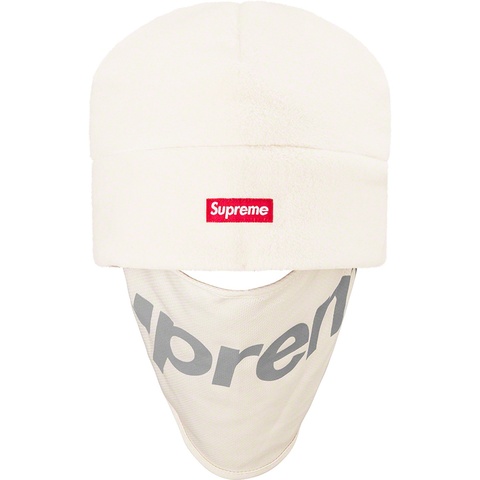 Supreme Polartec® Facemask Beanie - Stone