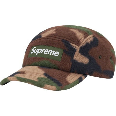 Supreme Polartec® Camp Cap - Woodland Camo