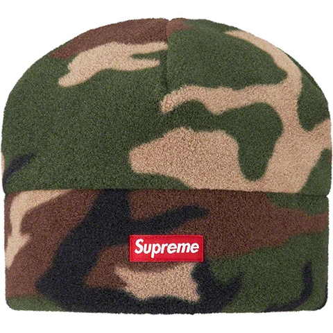 Supreme Polartec® Facemask Beanie - Woodland Camo