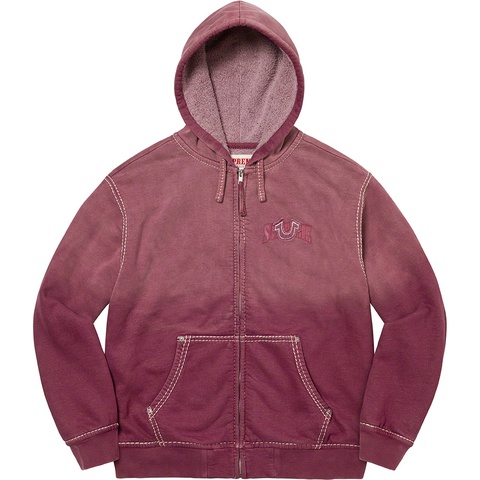 Supreme®/True Religion® Zip Up Hooded Sweatshirt - Supreme