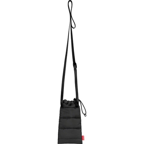 バッグ Supreme Puffer Neck Pouch Black Supreme Puffer Pouch Black - FW22 - US
