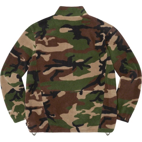 Supreme Polartec® Zip Jacket - Woodland Camo