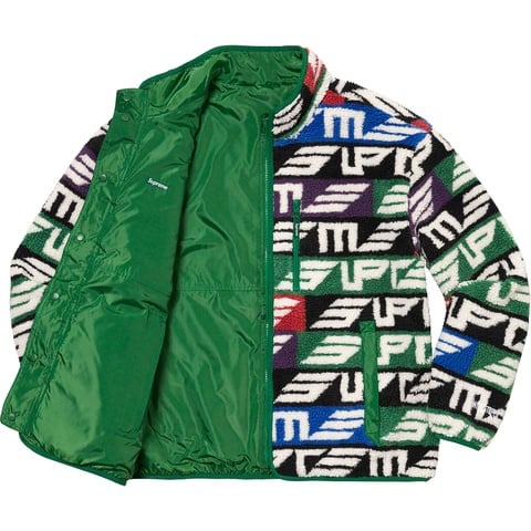 Geo Reversible WINDSTOPPER® Fleece Jacket - Supreme