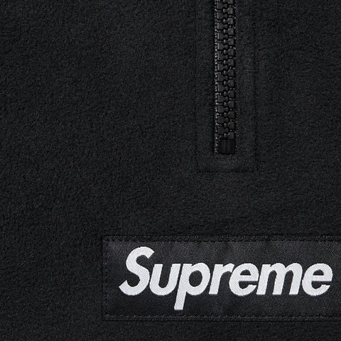 Supreme Polartec® Facemask Half Zip Pullover - Black