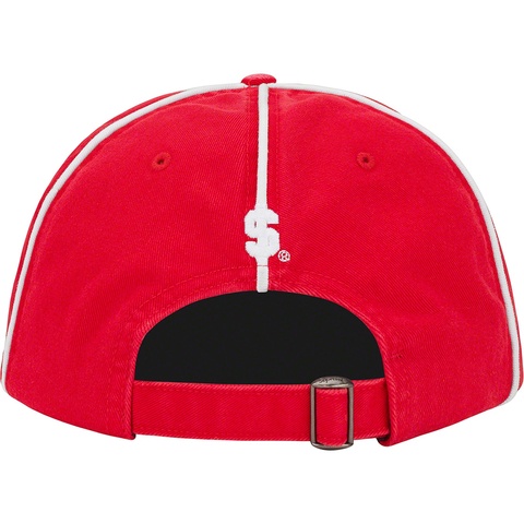Supreme Piping 6-Panel - Red
