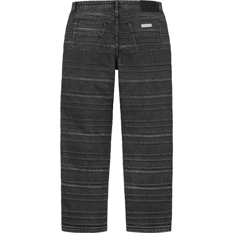 Supreme Layered Jean - Black