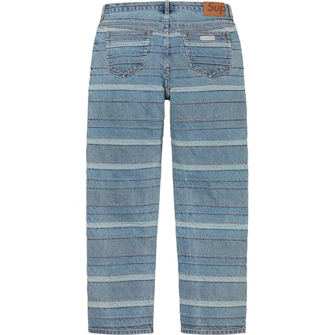 パンツ supreme layered denim layered jean Layered Jean - fall/winter 2022 - Supreme