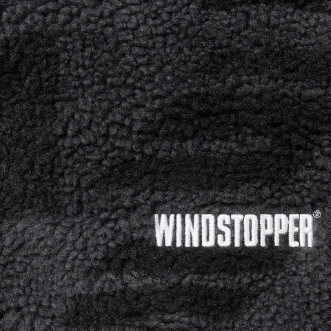 Supreme Geo Reversible WINDSTOPPER® Fleece Jacket - Black