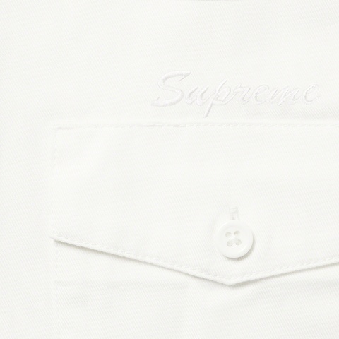 Supreme Raymond Pettibon Work Shirt - White