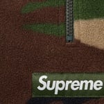 Supreme Polartec Facemask Half Zip Pullover (FW22) - Woodland Camo