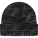 Supreme Geo Beanie (FW22) - Black