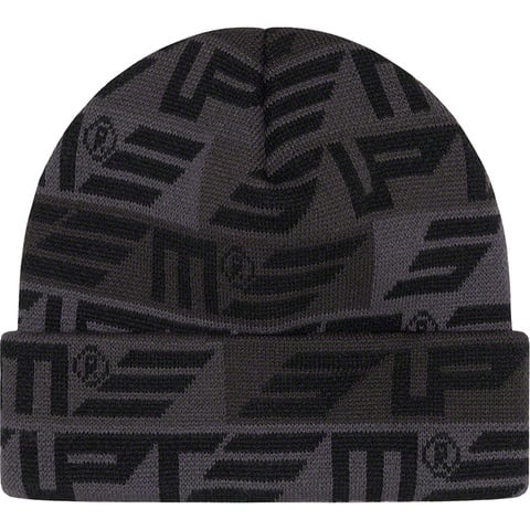 Supreme Geo Beanie - Black