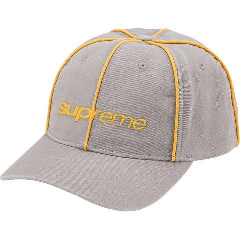 Supreme Piping 6-Panel - Grey