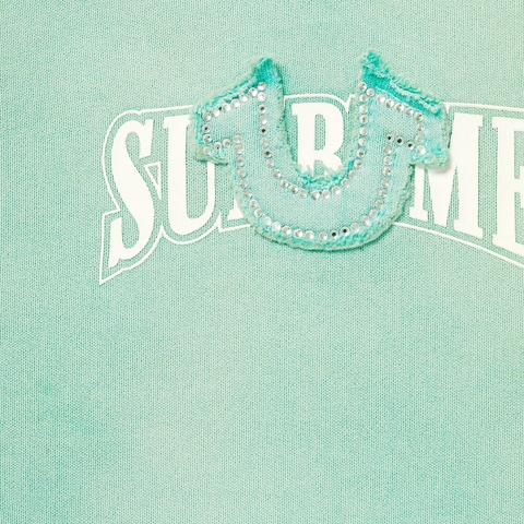 Supreme Supreme®/True Religion® Zip Up Hooded Sweatshirt - Aqua