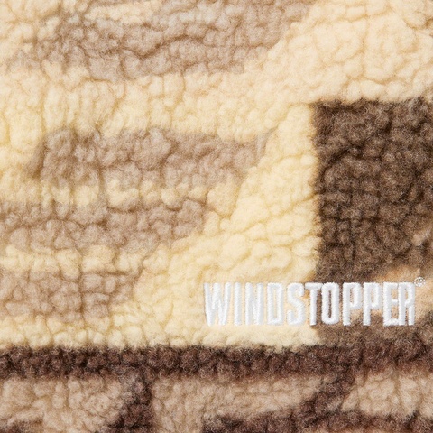Supreme Geo Reversible WINDSTOPPER® Fleece Jacket - Tan