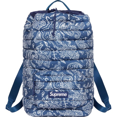 バッグ Supreme 22AW Puffer Backpack Puffer Backpack - fall/winter 2022 - Supreme