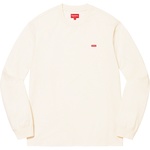 Supreme Small Box L S Tee (FW22) - Natural