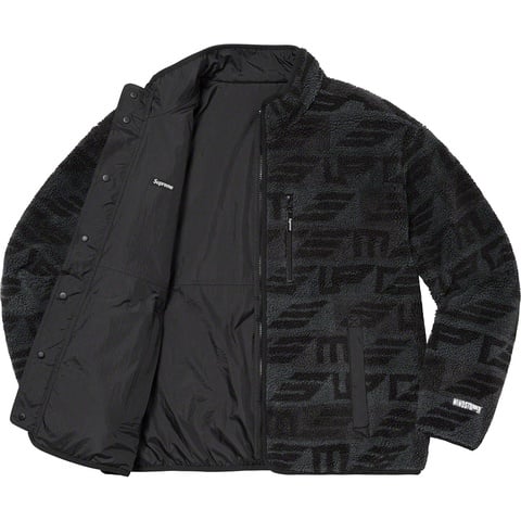 Geo Reversible WINDSTOPPER® Fleece Jacket - Supreme