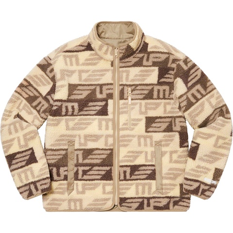 Geo Reversible WINDSTOPPER® Fleece Jacket - Supreme