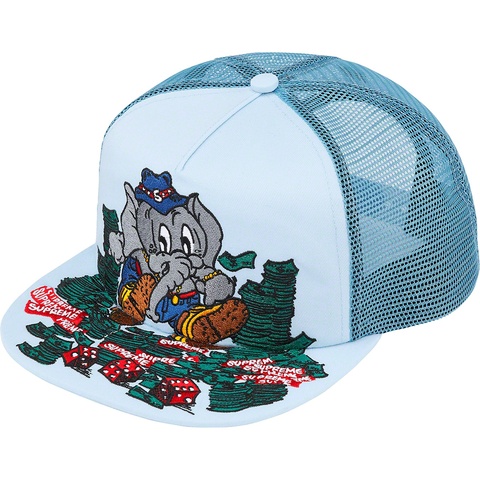 Supreme Elephant Mesh Back 5-Panel - Blue