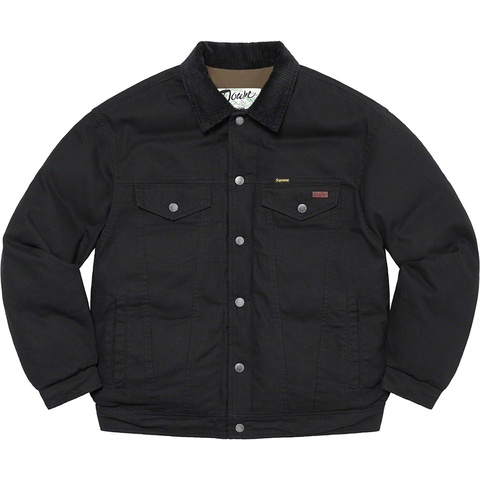 Supreme®/Schott® Canvas Down Trucker Jacket - Supreme