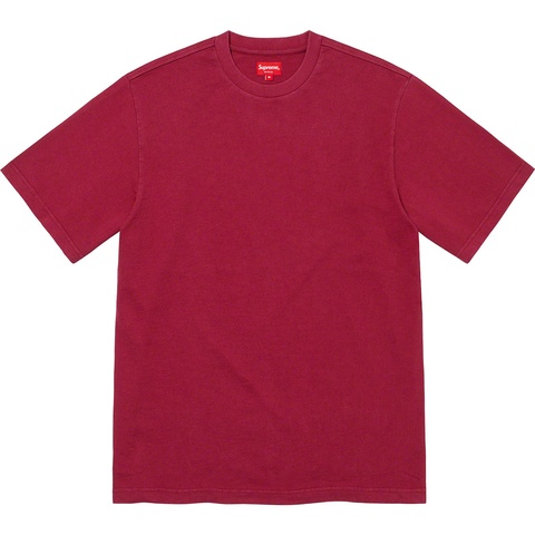 Supreme Contrast Appliqué S/S Top - Cardinal