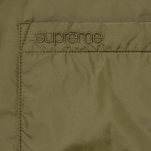 Supreme Nylon Filled Shirt - Olive