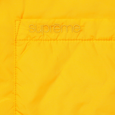 Supreme Nylon Filled Shirt - Yellow