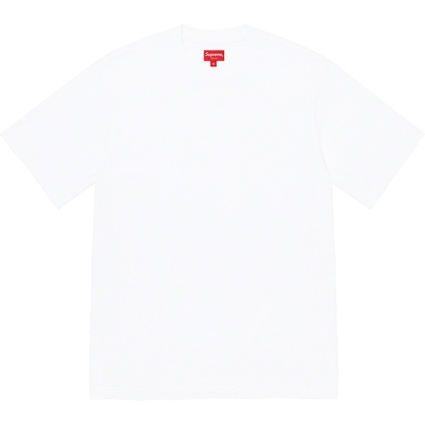 Supreme Contrast Appliqué S/S Top - White