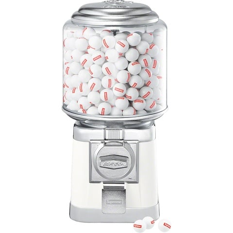 Supreme Supreme®/Beaver® Gumball Machine - White