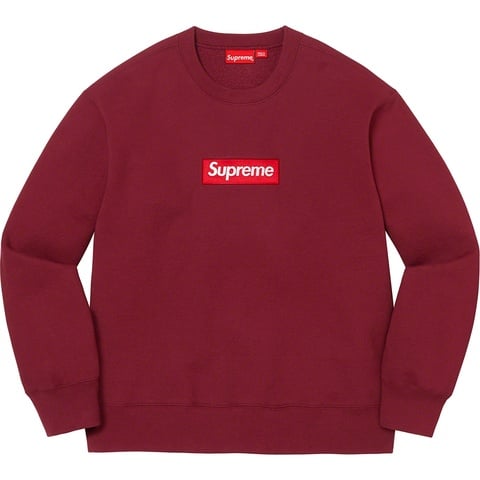 Supreme Box Logo Crewneck - Cardinal
