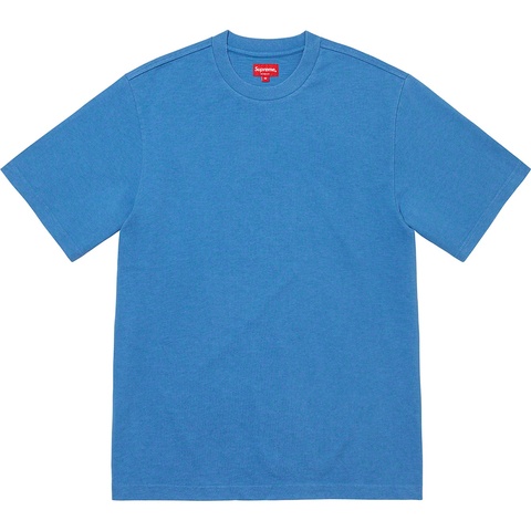 Supreme Contrast Appliqué S/S Top - Light Blue