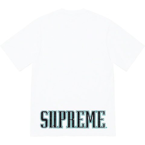 Supreme Contrast Appliqué S/S Top - White