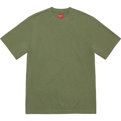 Supreme Contrast Appliqué S/S Top - Olive