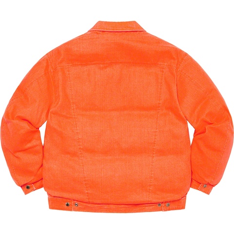 Supreme®/Schott® Canvas Down Trucker Jacket - Supreme