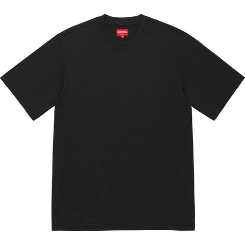 Supreme Contrast Appliqué S/S Top - Black