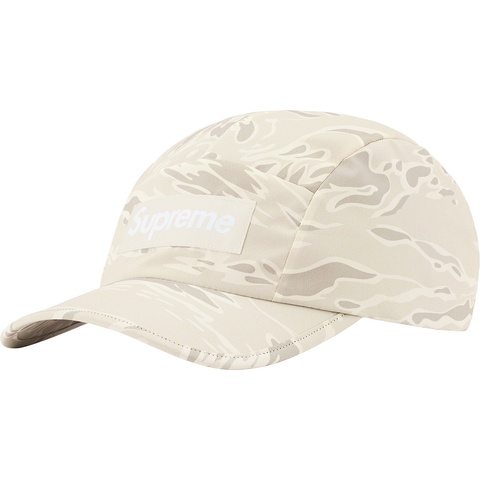 Supreme Tiger Camo Reflective Camp Cap - White