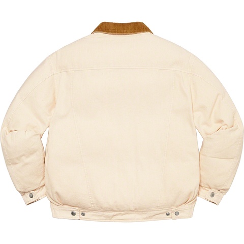 Supreme®/Schott® Canvas Down Trucker Jacket - Supreme