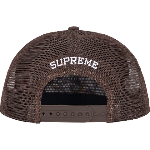 Supreme Elephant Mesh Back 5-Panel - Brown