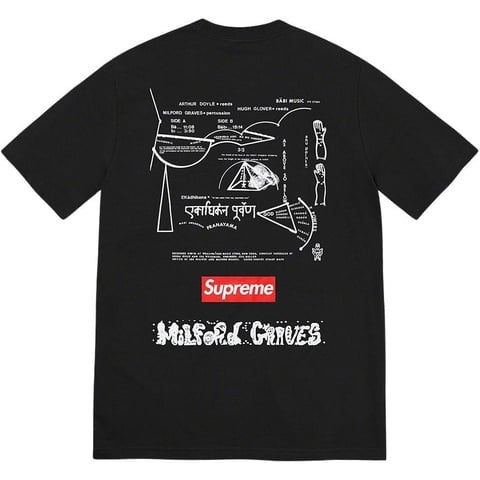 Supreme Milford Graves Tee - $44.00