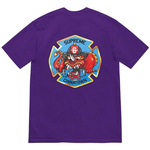 Supreme FDNY Engine 9 Tee - Colorway