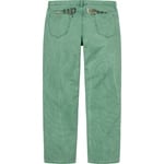 Supreme Supreme The Great China Wall Canvas 5-Pocket Jean (FW22) - Washed Green