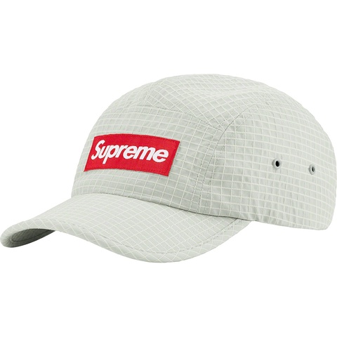 Supreme Glow Ripstop Camp Cap - Grey